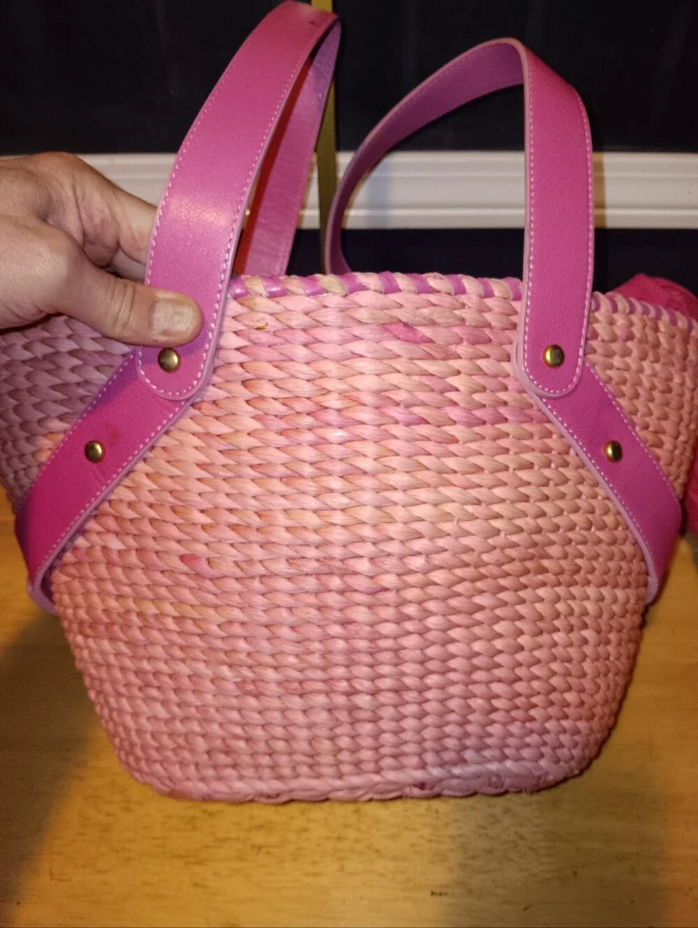 Juicy Couture Ultra Rare Vintage Y2k Wicker Basket Heart Bag